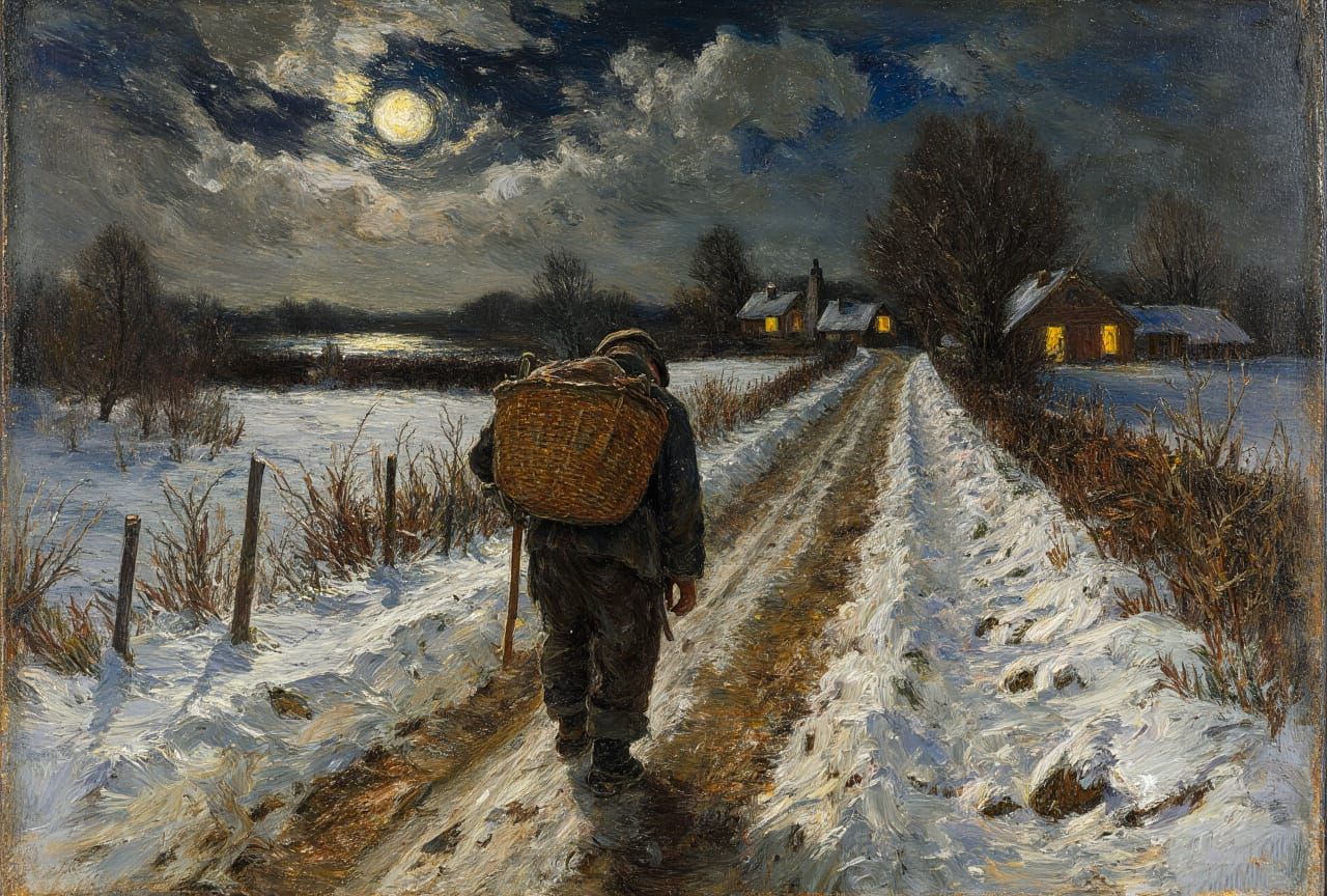 Nighttime wanderer  by @Kurt von Donnersberg