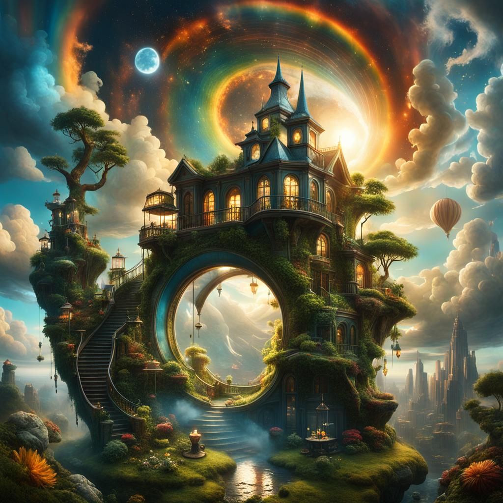 Temporal Rift House  by @toomanynates