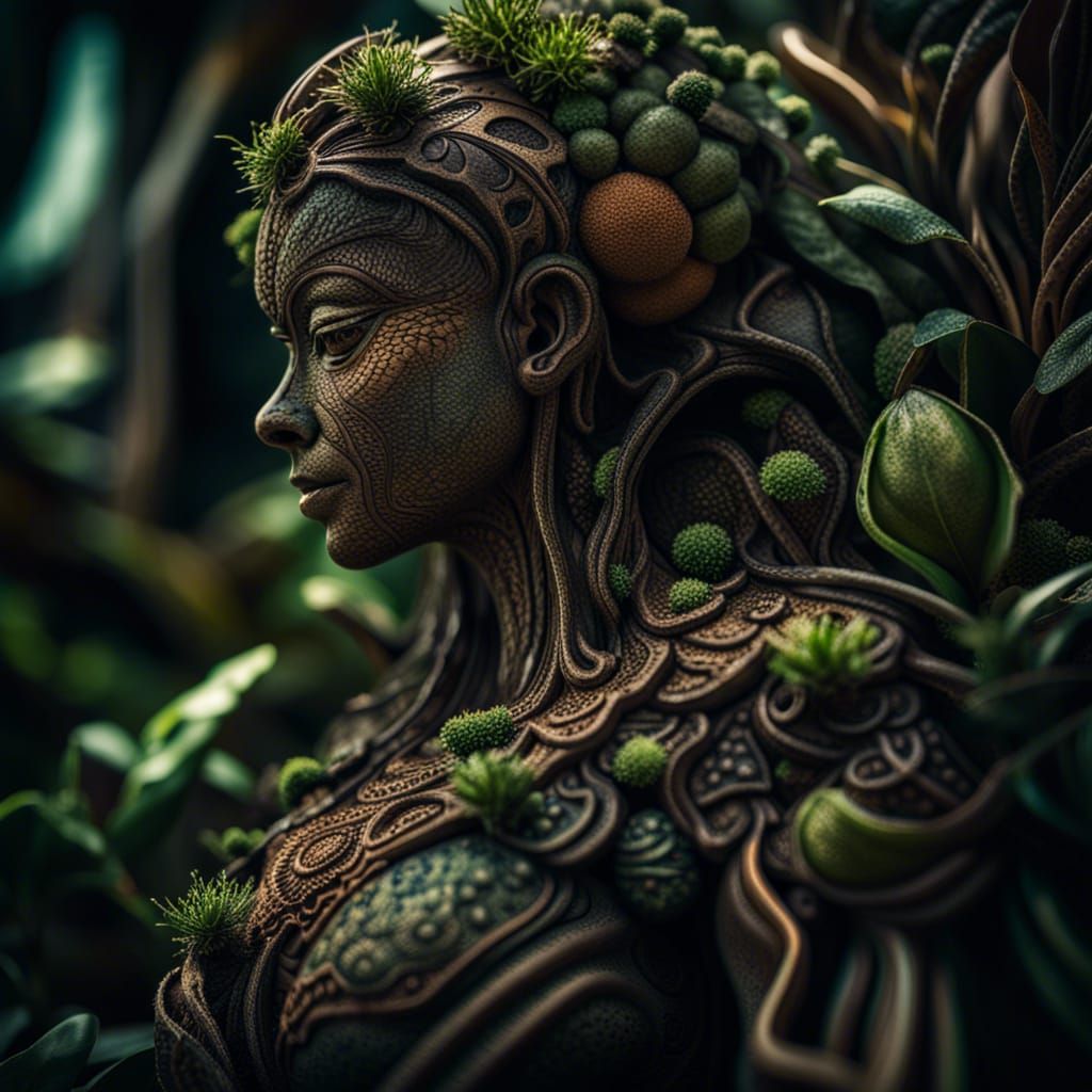 Mother Earths Plantasia intricate details, HDR, beautifully ...