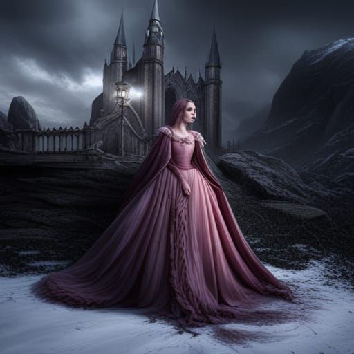 Frilly Gothic princess