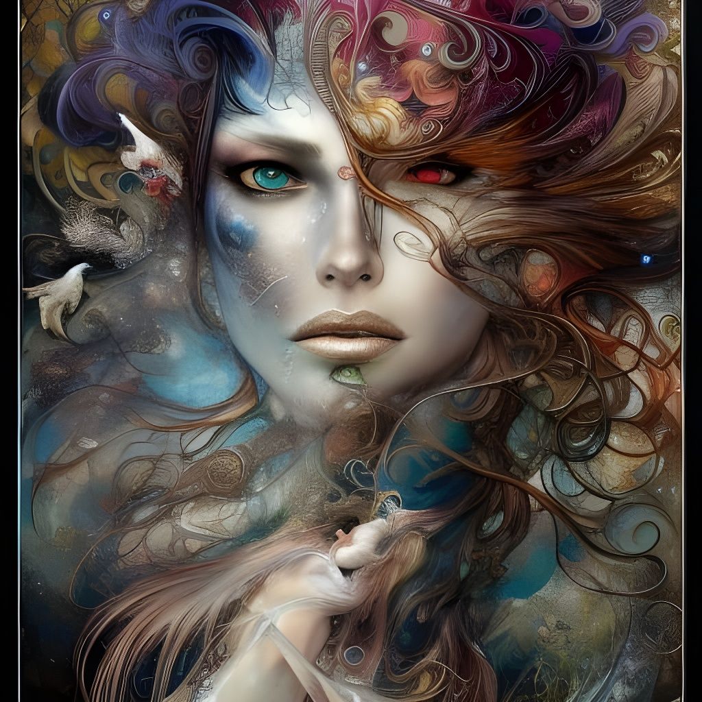 Fantasy woman - AI Generated Artwork - NightCafe Creator