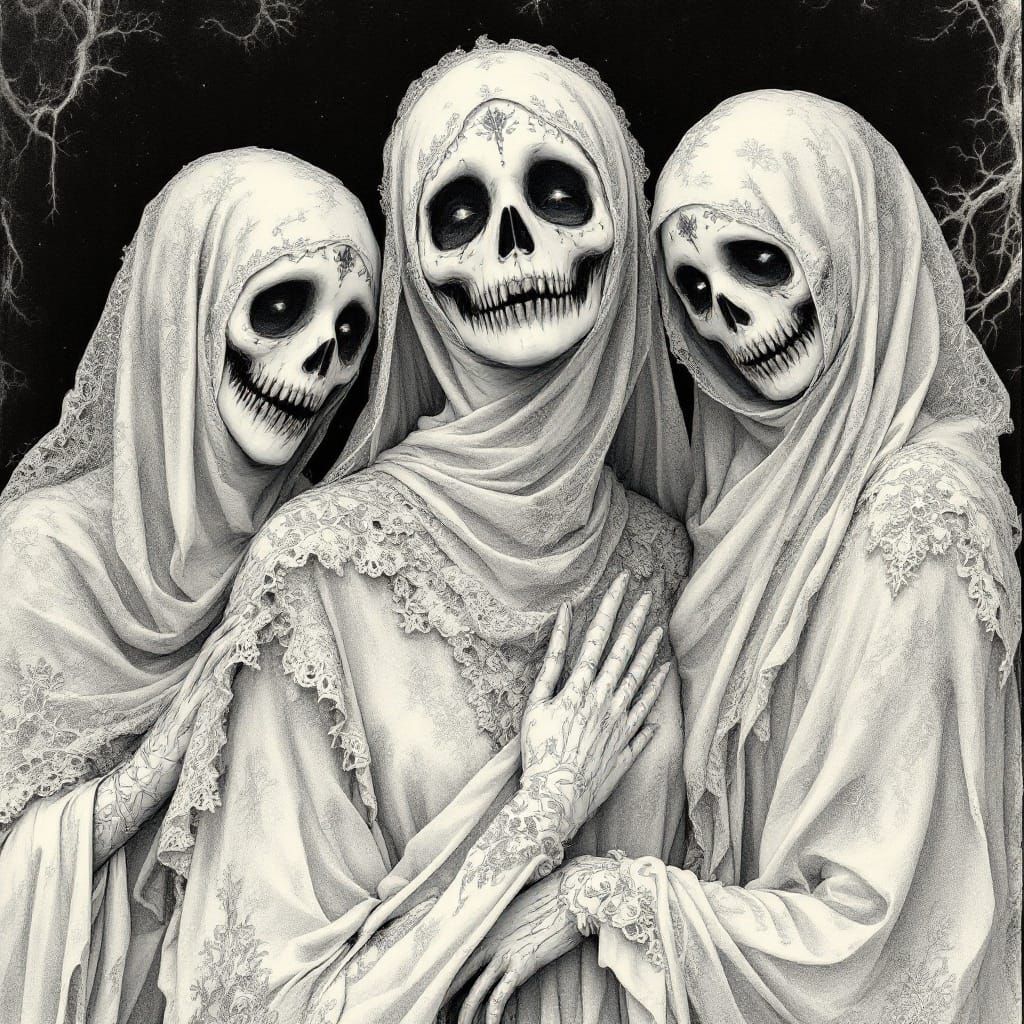 Creepy Ghosts.   by @A_Persona_non_grata