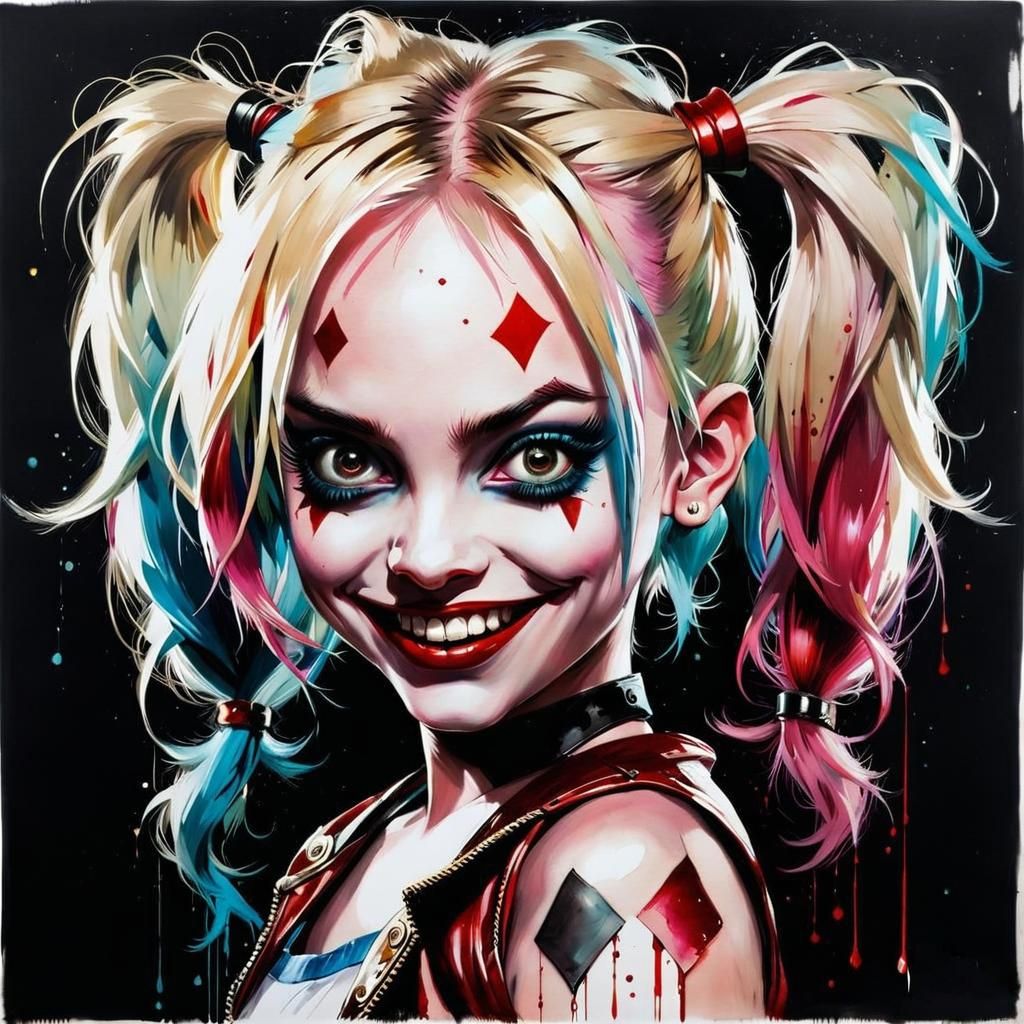 Harley Quinn - AI Generated Artwork - NightCafe Creator