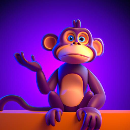 Purple Monkey