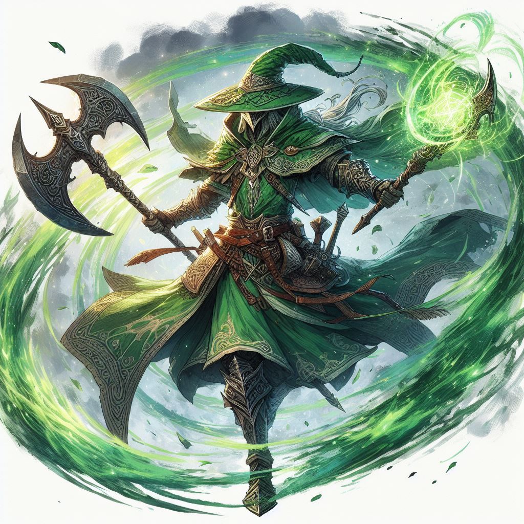 Green Battle Mage