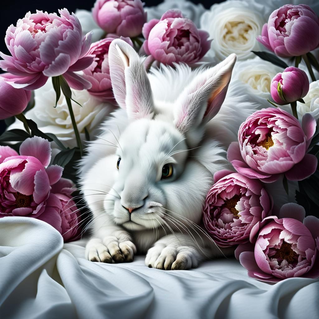 You ask for a bed of peonies, you get a bed of peonies!  Les...