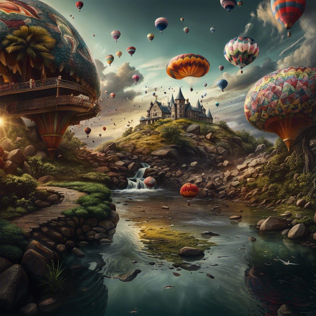 Insanely Hyperrealistic Imagination  by @ArtDreamer Selma