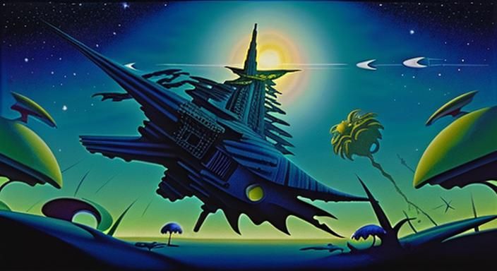 (you are a shooting star) /(By Roger Dean Tim Burton) /(3d_s...