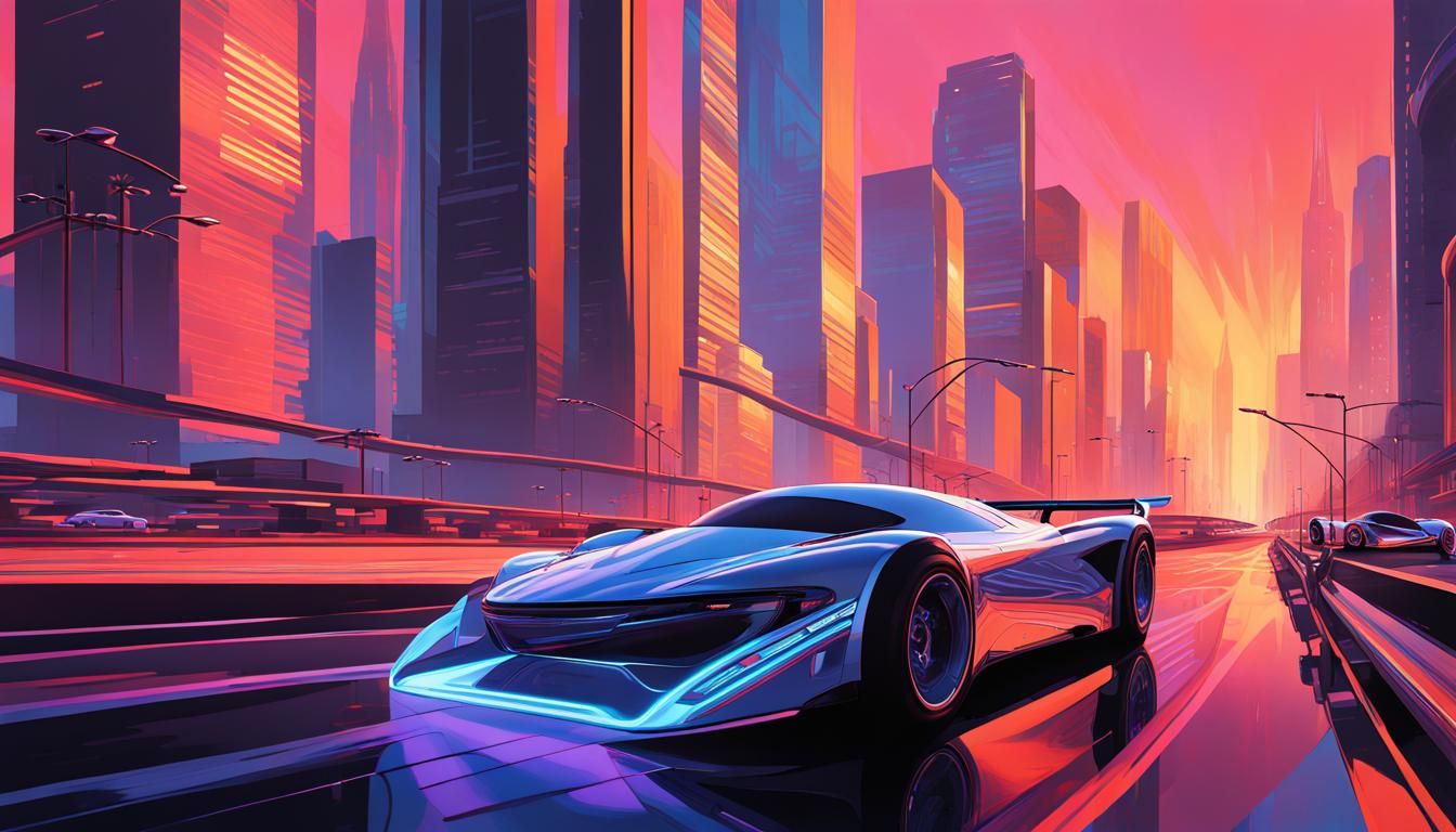 16k resolution, art inspired by Syd Mead's visionary futuris...