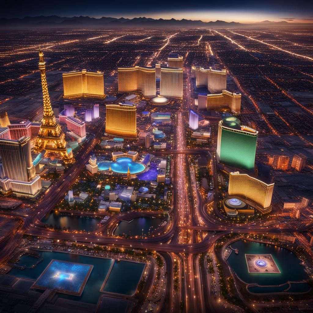 Las Vegas at night