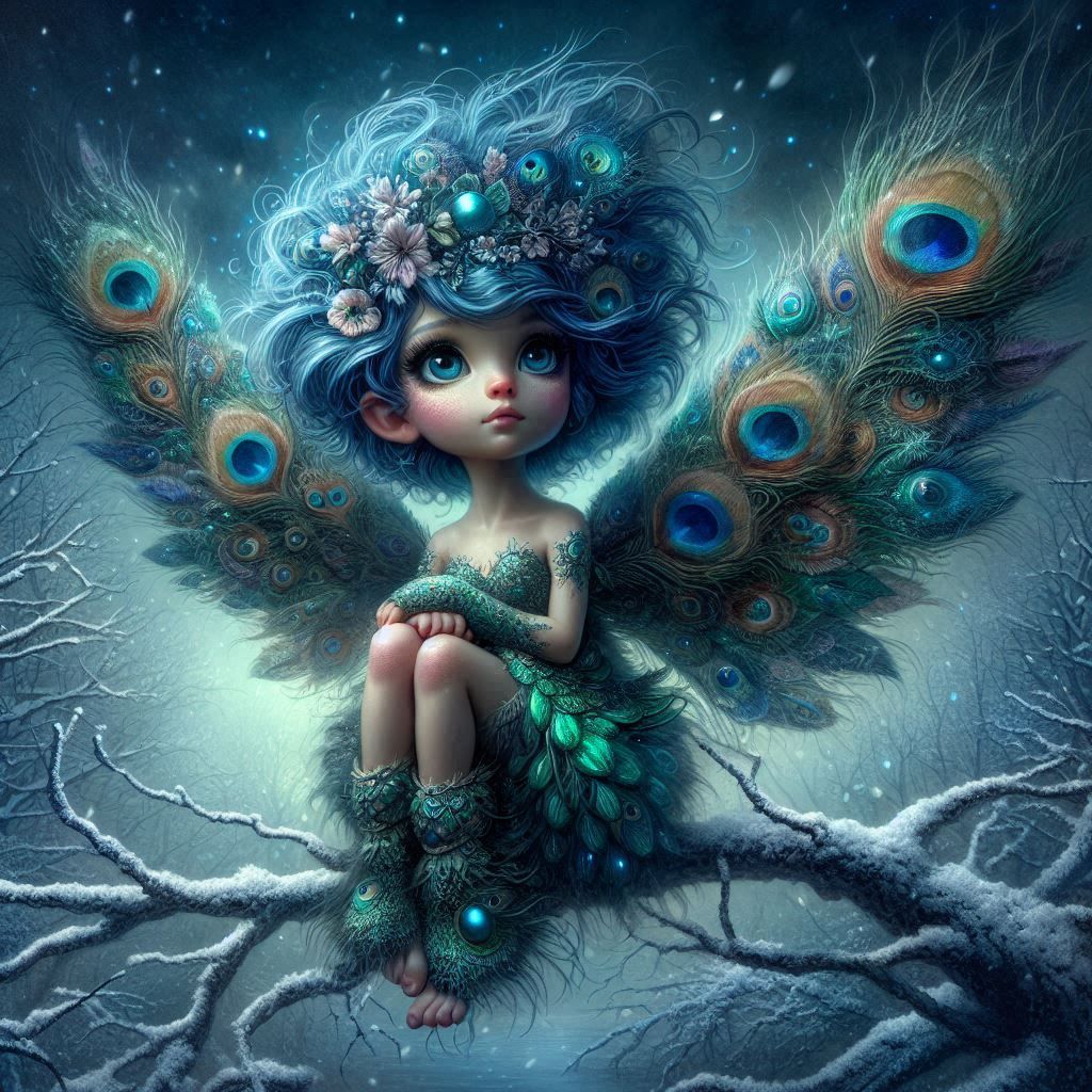 little blue fairy