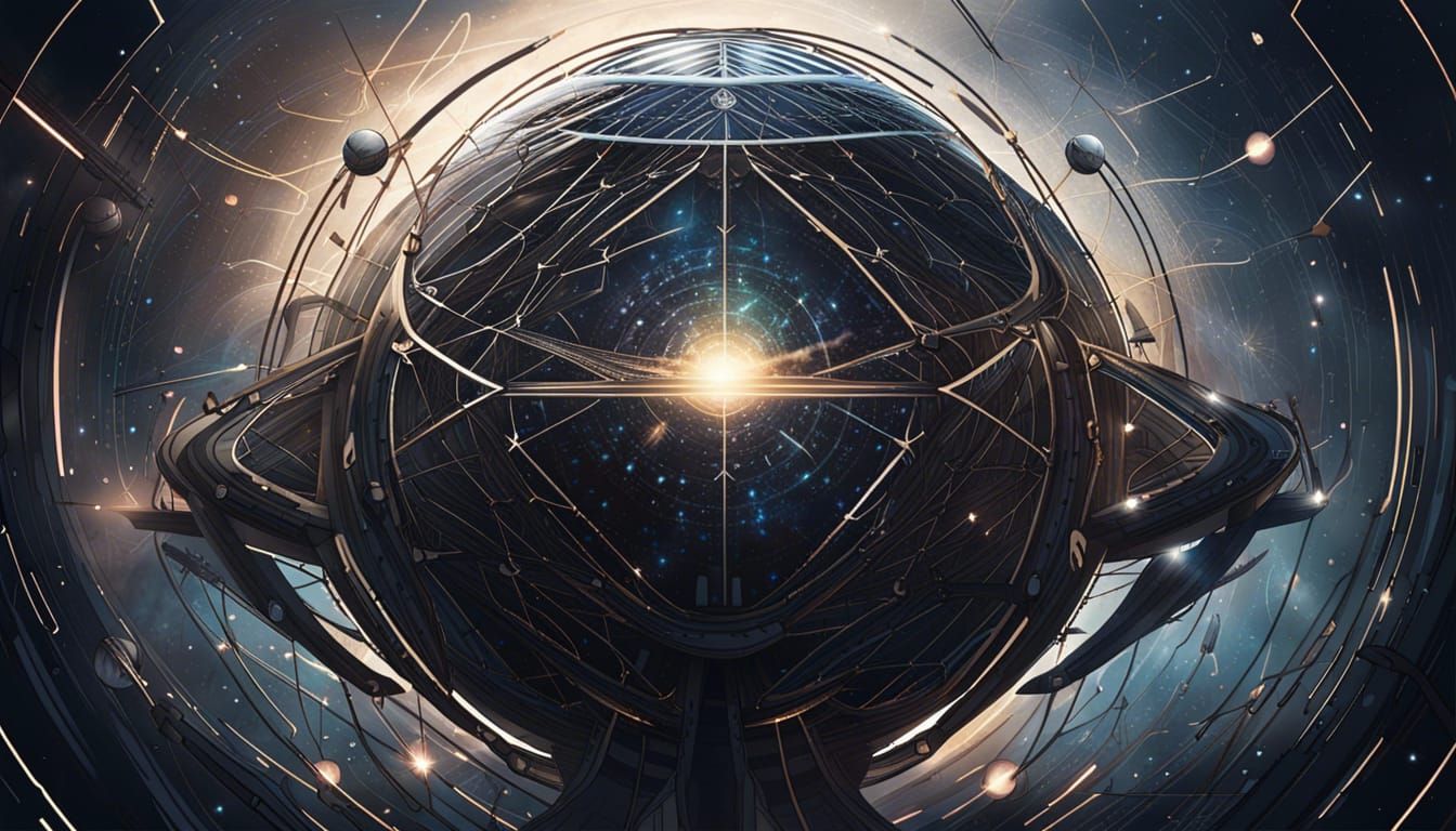 Interstellar Network Projector AI Generated Artwork NightCafe Creator