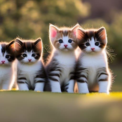 kittens - AI Generated Artwork - NightCafe Creator