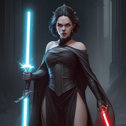 Sith Empress Rey Palpatine - AI Generated Artwork - NightCafe Creator