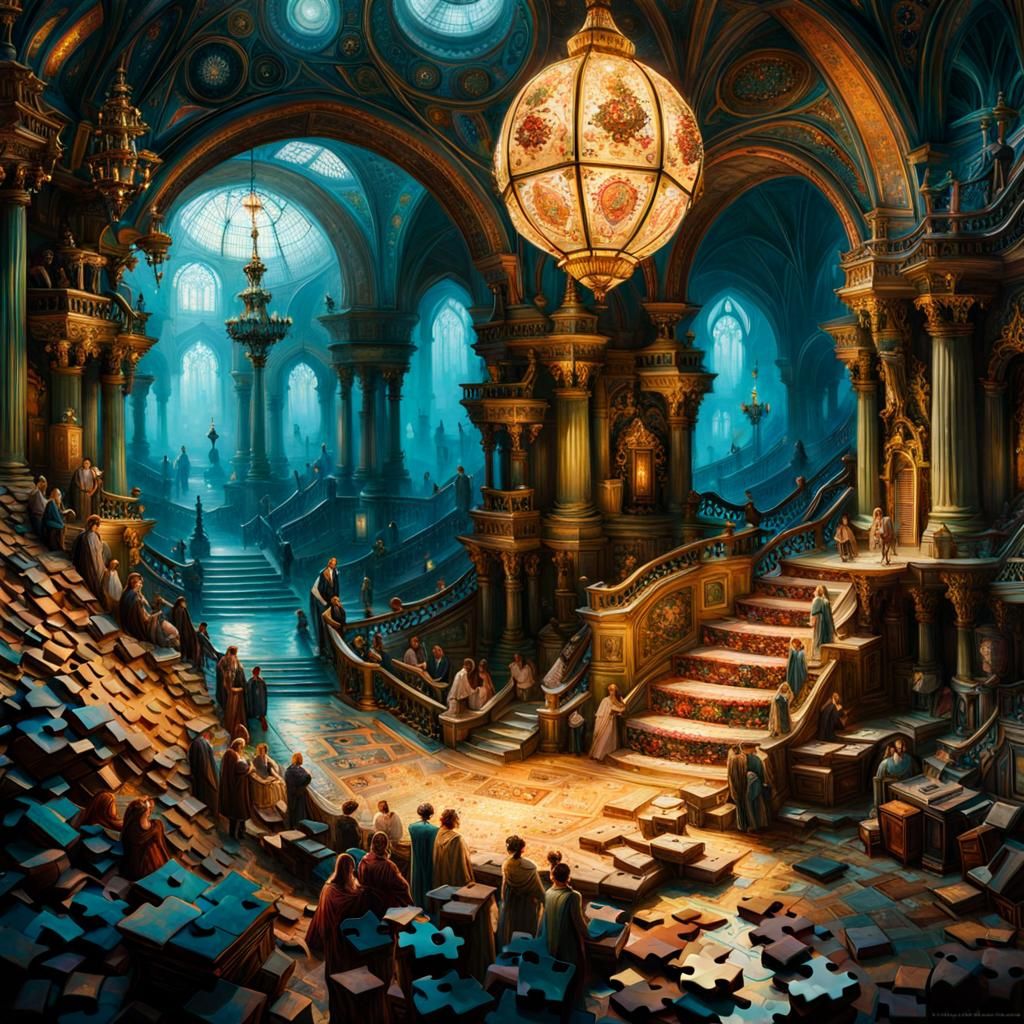 The living puzzle