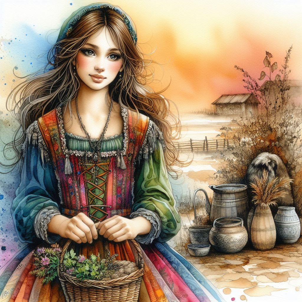 Peasant girl