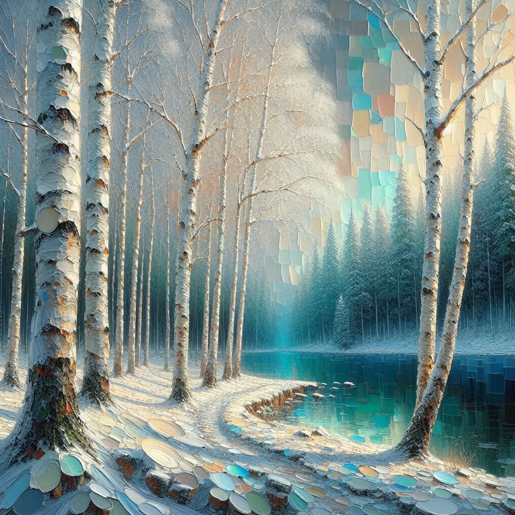 An imaginary Lithuanian landscape (C)