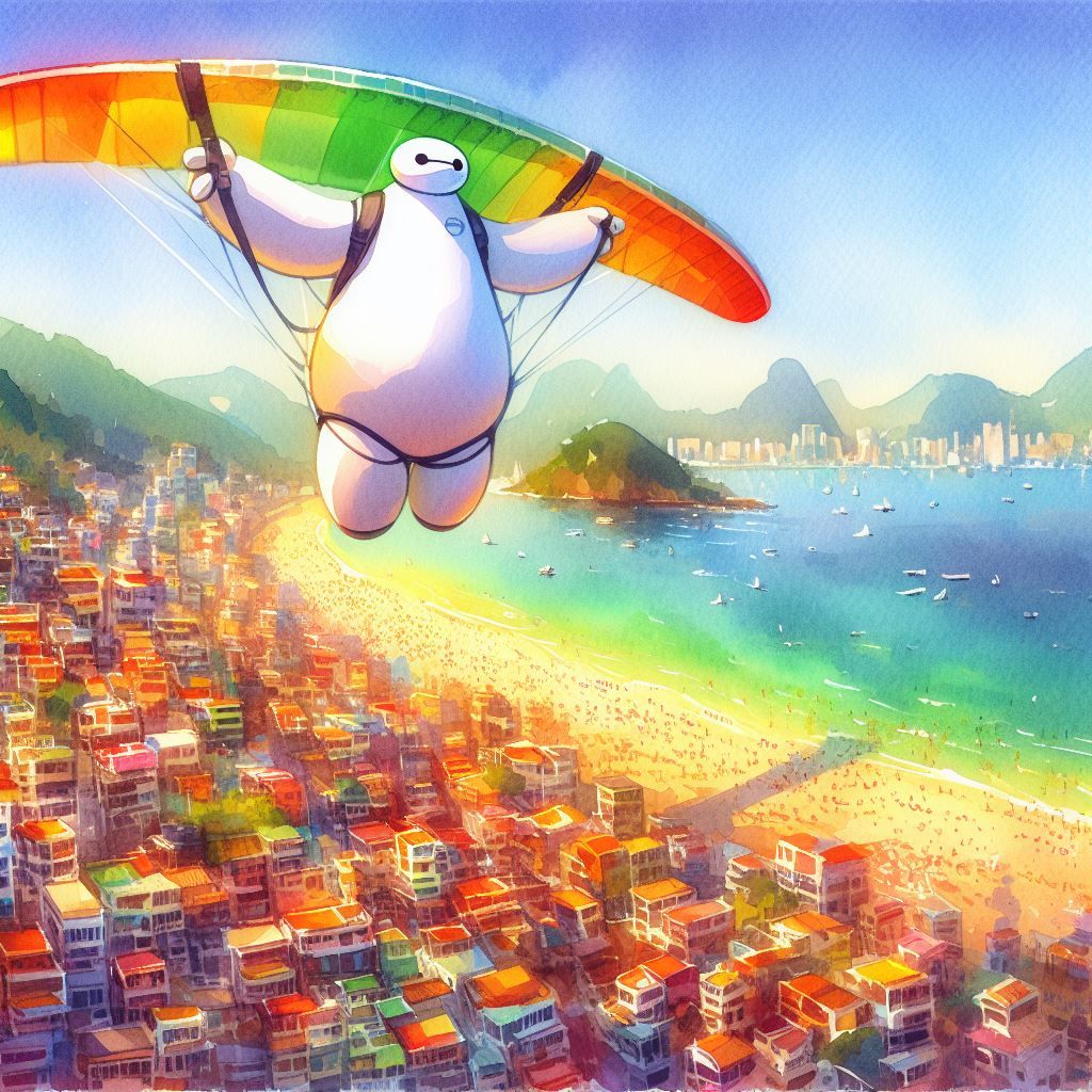 Paragliding Over Rio