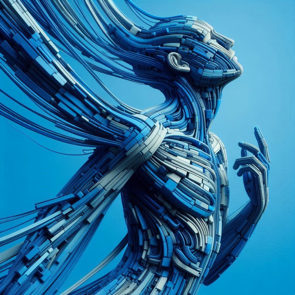 Don't try to understand. Just feel the blue. Breathe.