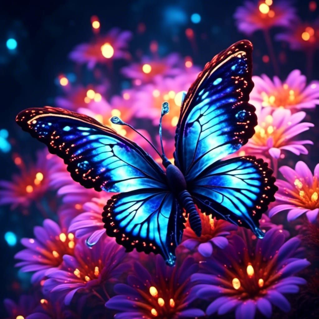 Butterfly - AI Generated Artwork - NightCafe Creator