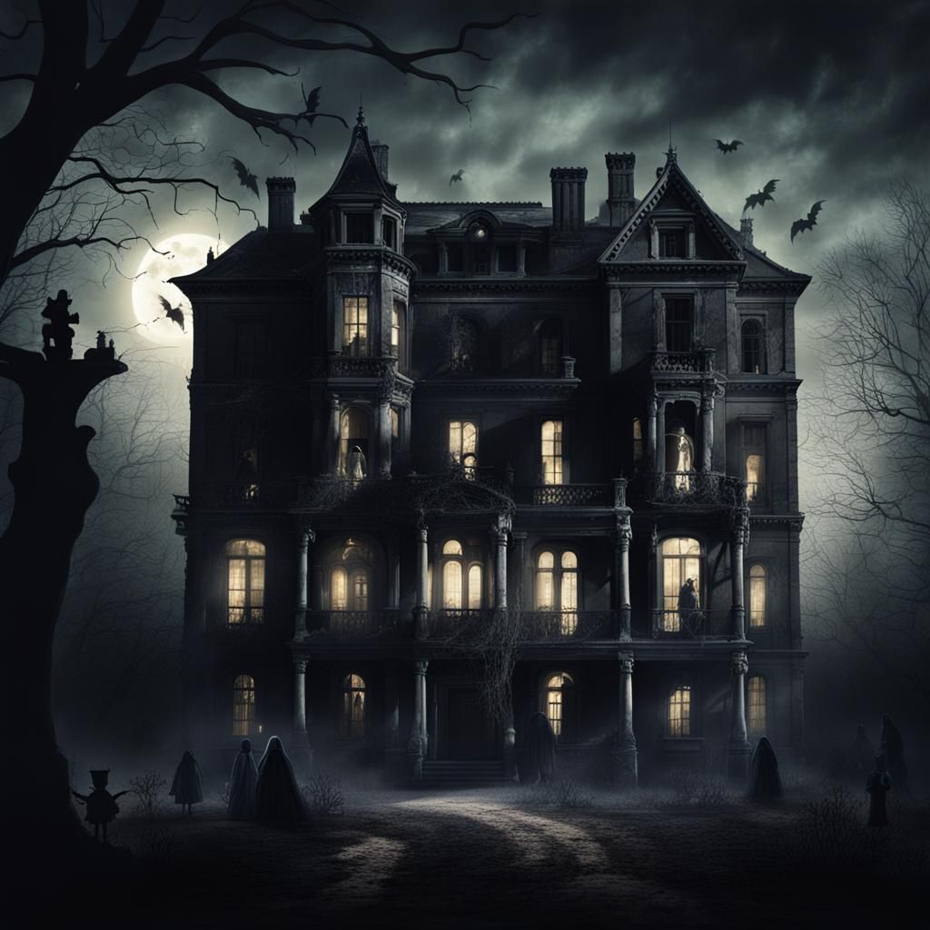 Ein altes Herrenhaus...Jetzt Spuren die Geister darin...  by @bedisi yseven