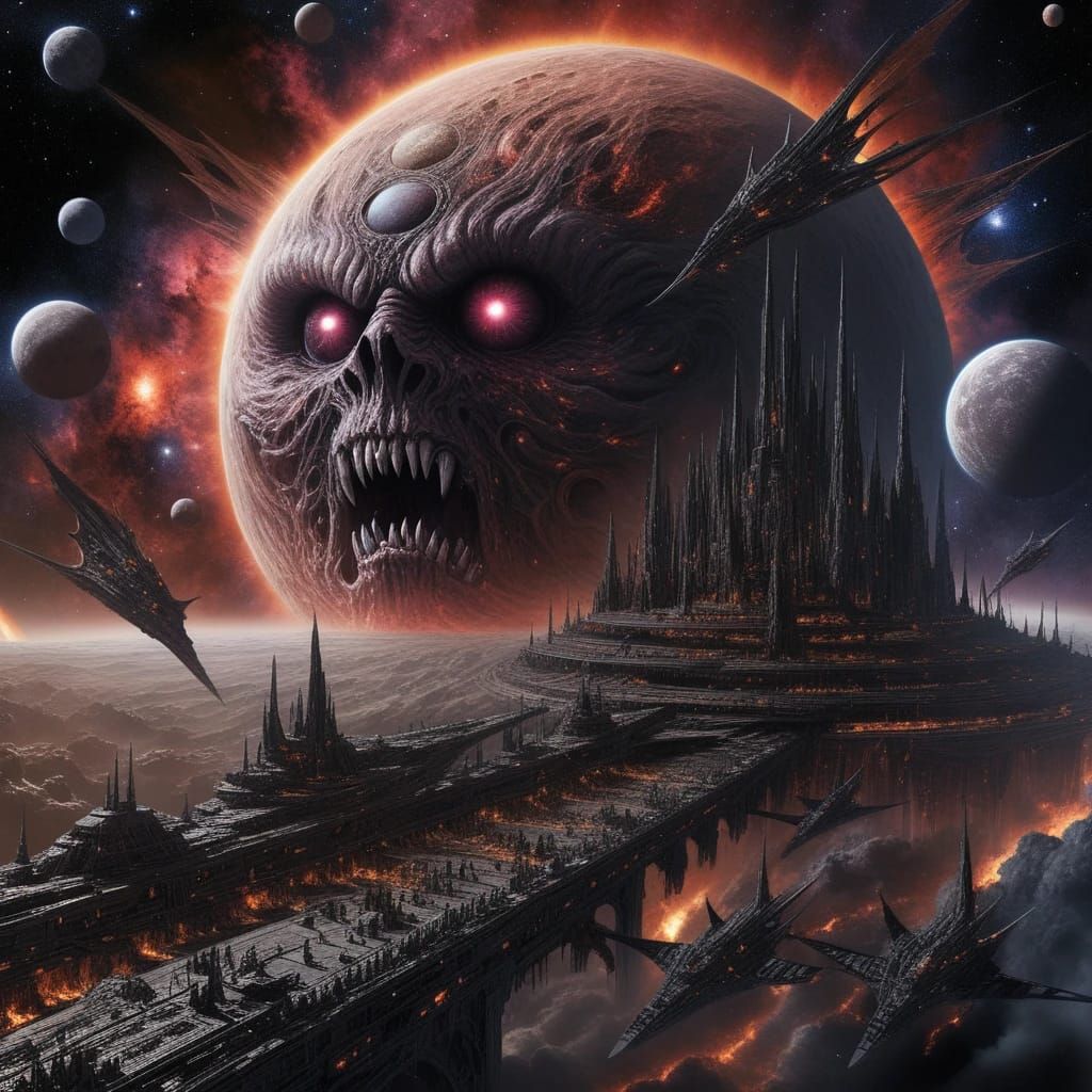 Galactic Overlord Sending Out its Conquering Forces