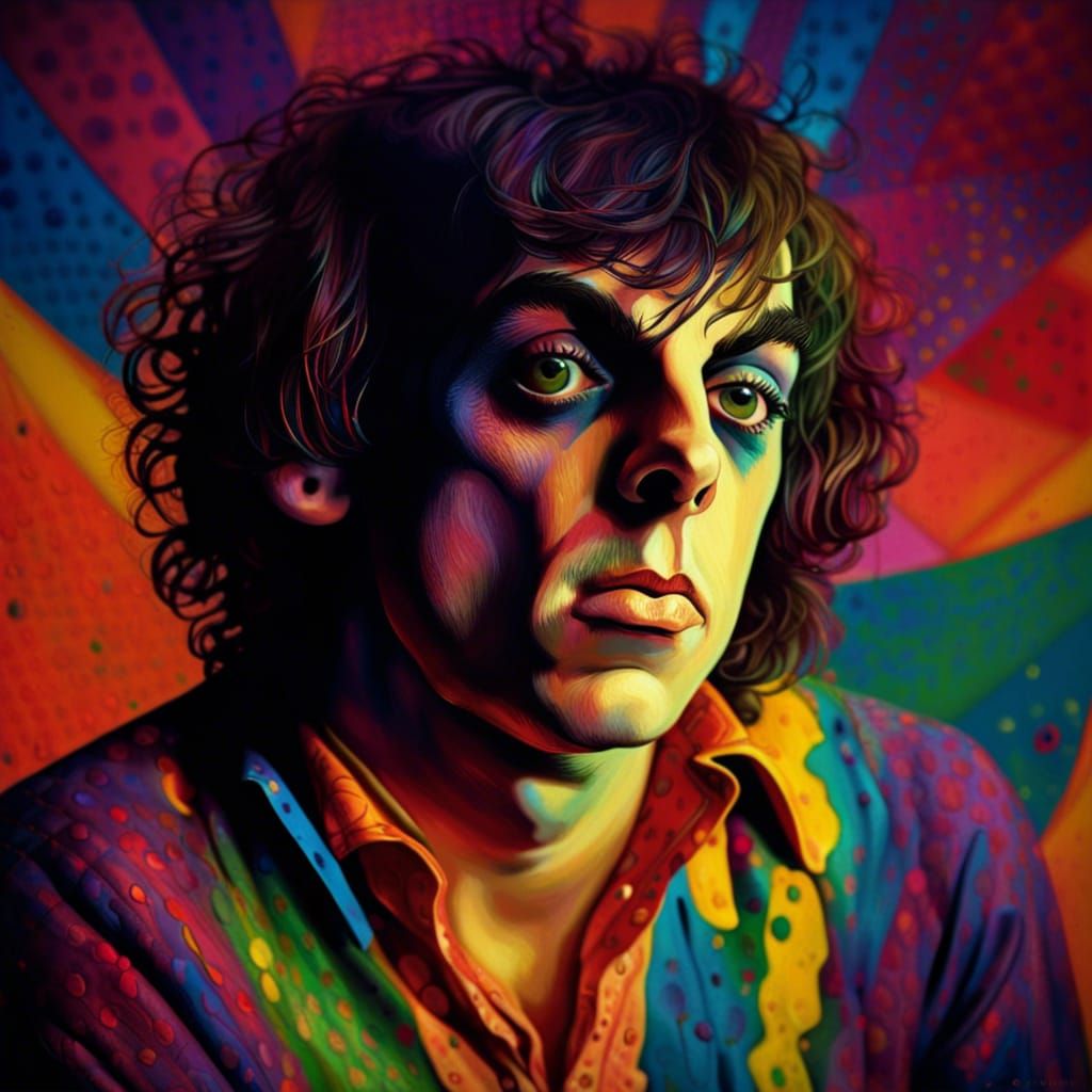 Syd Barrett - AI Generated Artwork - NightCafe Creator