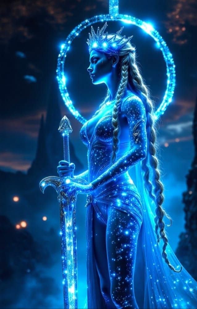 Norse Goddess  by @Robot K