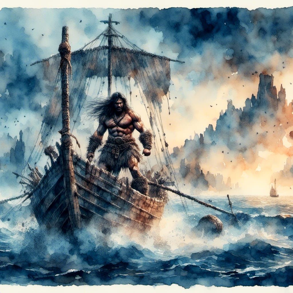 Barbarian Hero Style