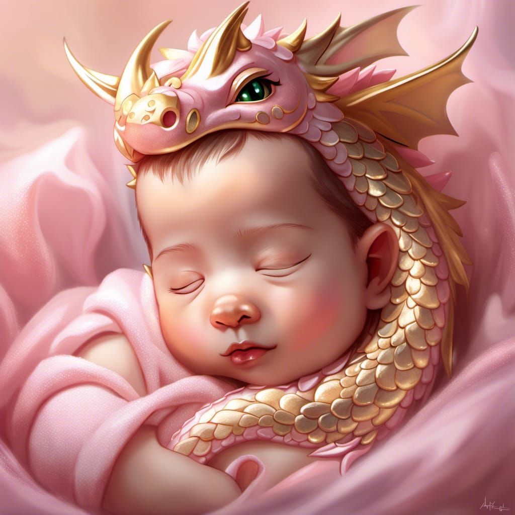 Baby Dragon Prince - AI Generated Artwork - NightCafe Creator