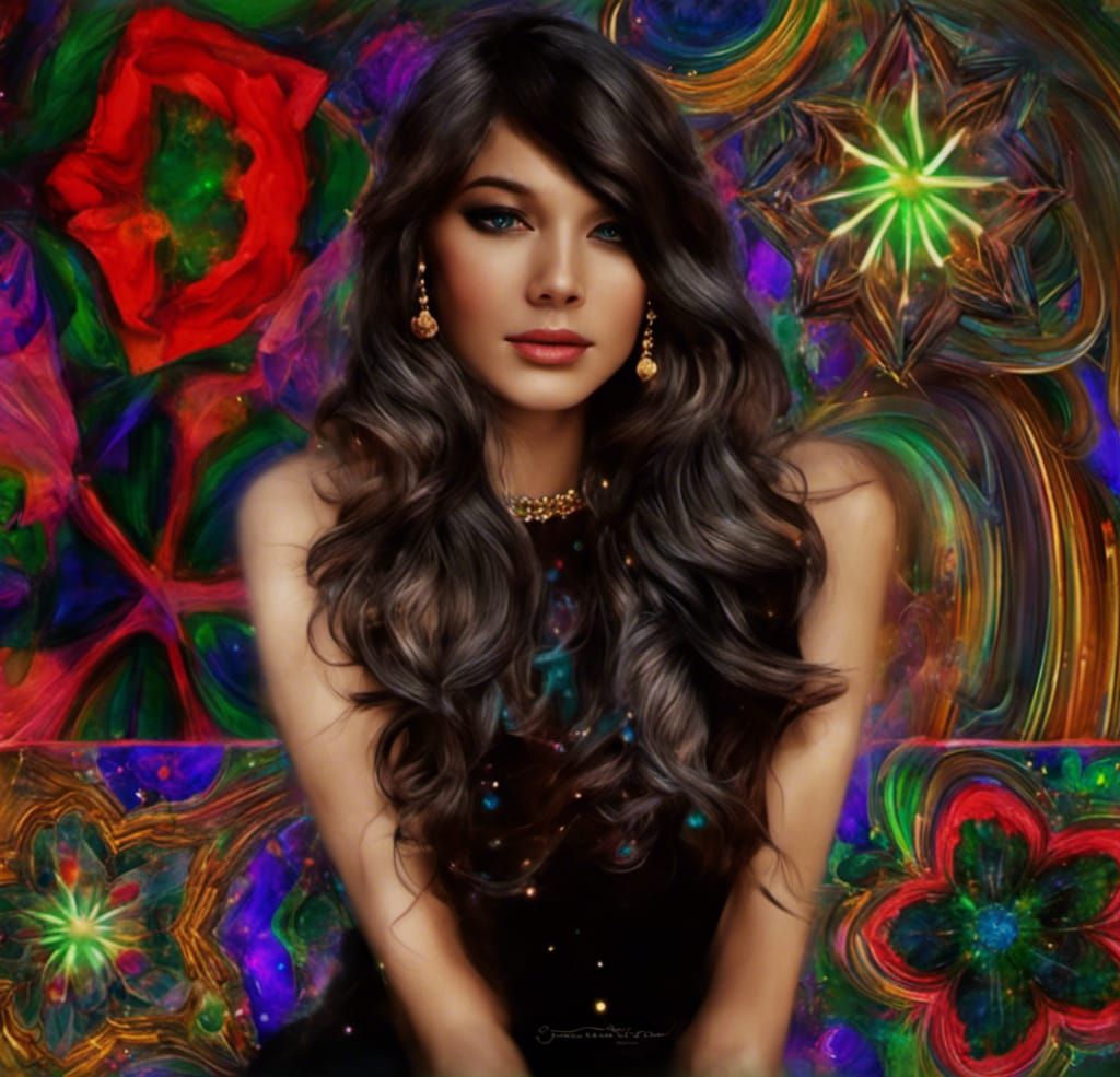   egyptian god and egyptian goddess drinking coffee in their fantasy palace   