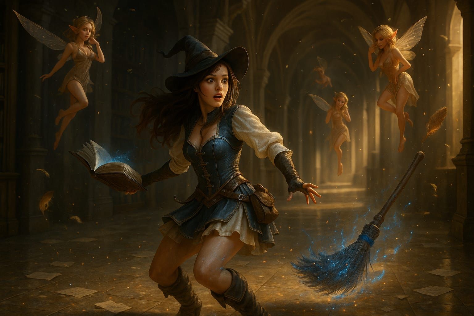 Magic Mishap: Fairies don't do hallways