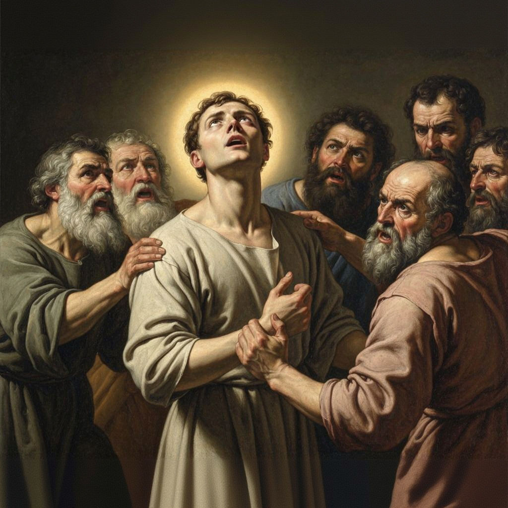 Stephen's Speech before the Sanhedrin (Acts 6-7)  by @tttggg