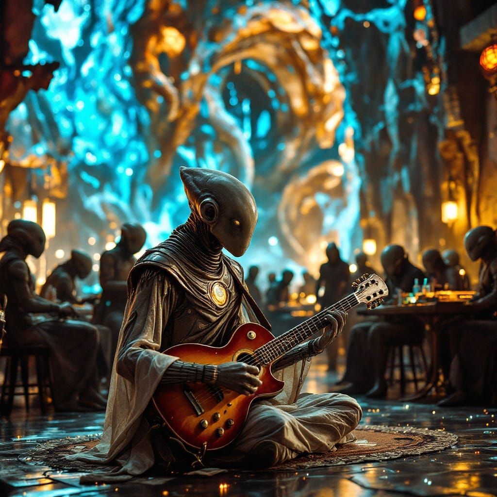 Music is universal   by @Aibot 