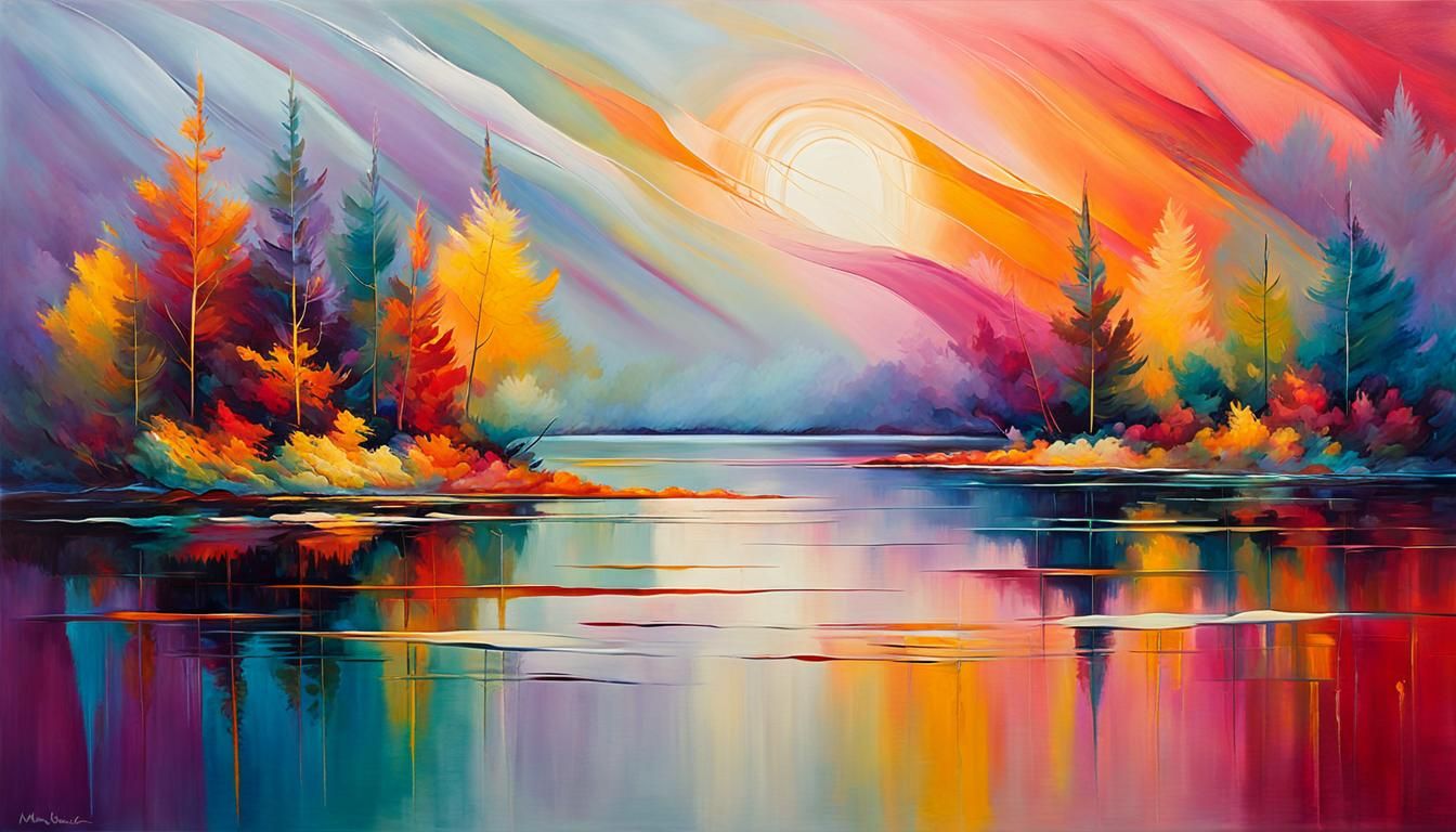 Dreamlike Scene  by @Textured Color