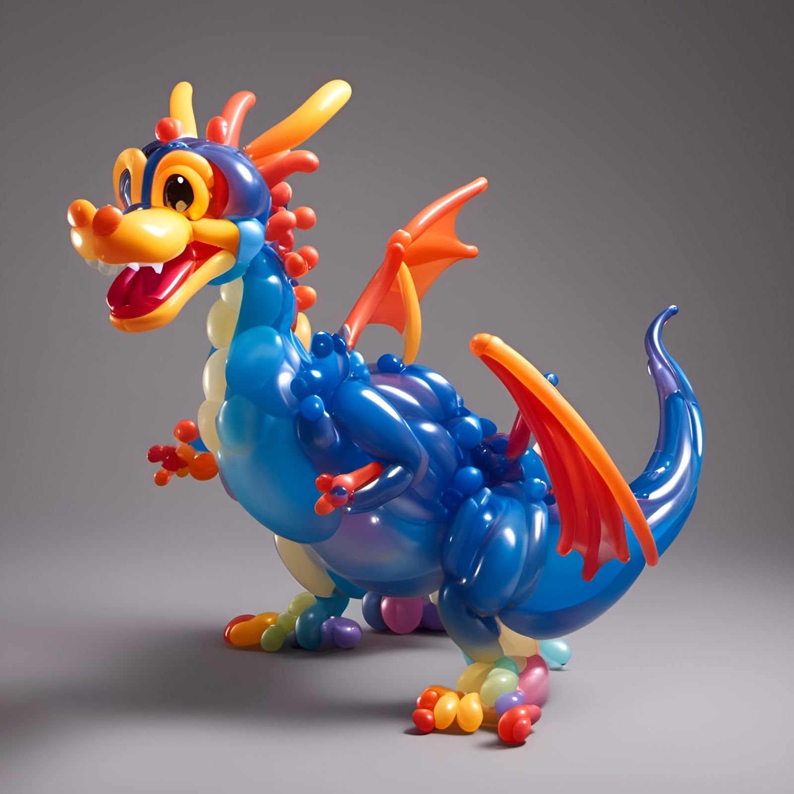 Cute balloon dragon