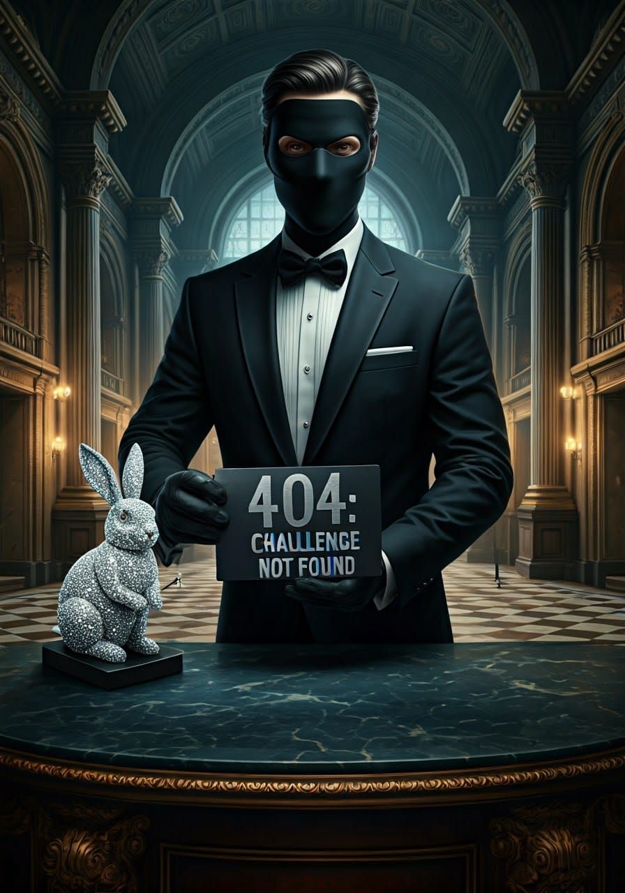 A sinister masked gentleman thief steals the Daily Challenge  by @Autumn