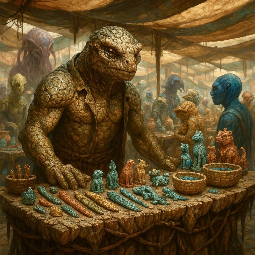 Alien Market   by @DaveyJ