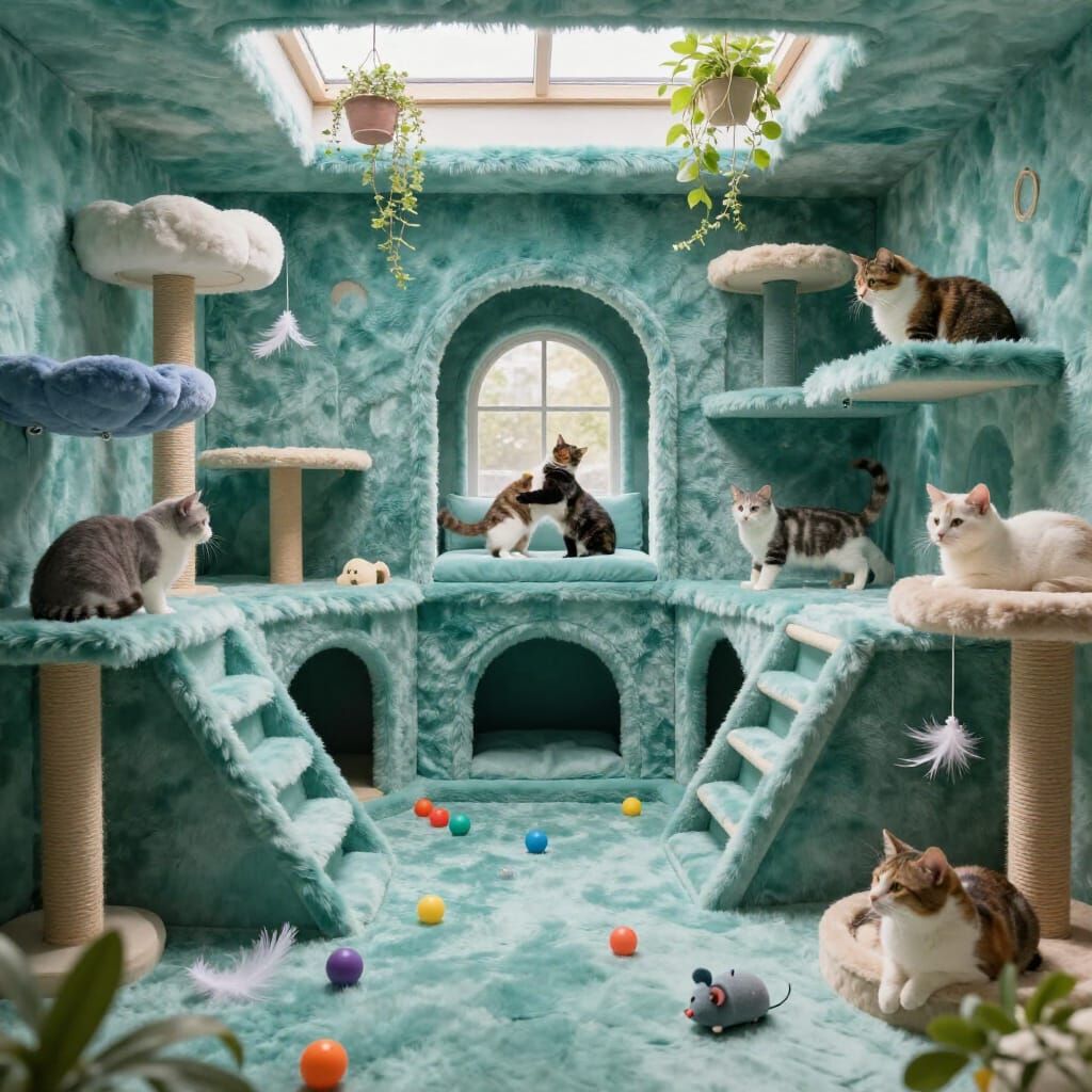 cat haven  by @tigs