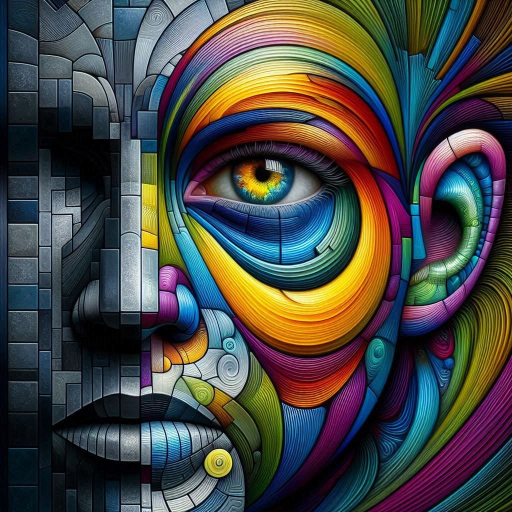 Human face