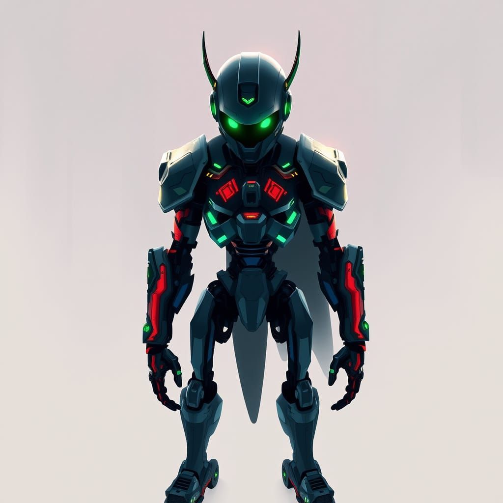 Default AI Image Output: No Prompt Provided