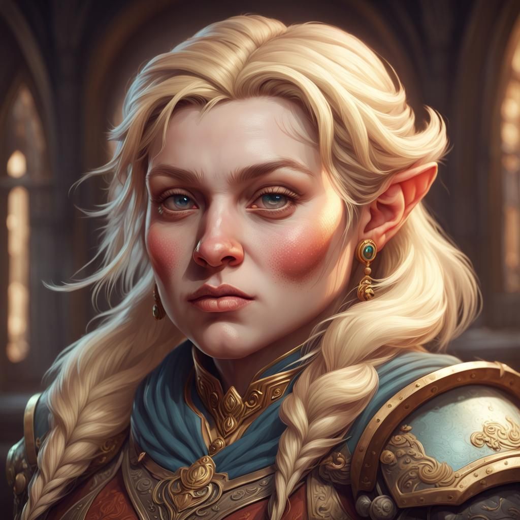 Female Dwarf - AI Generated Artwork - NightCafe Creator