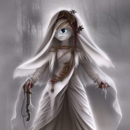 Cute Ghost (cyclops variant)