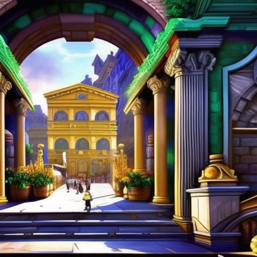 Roman market