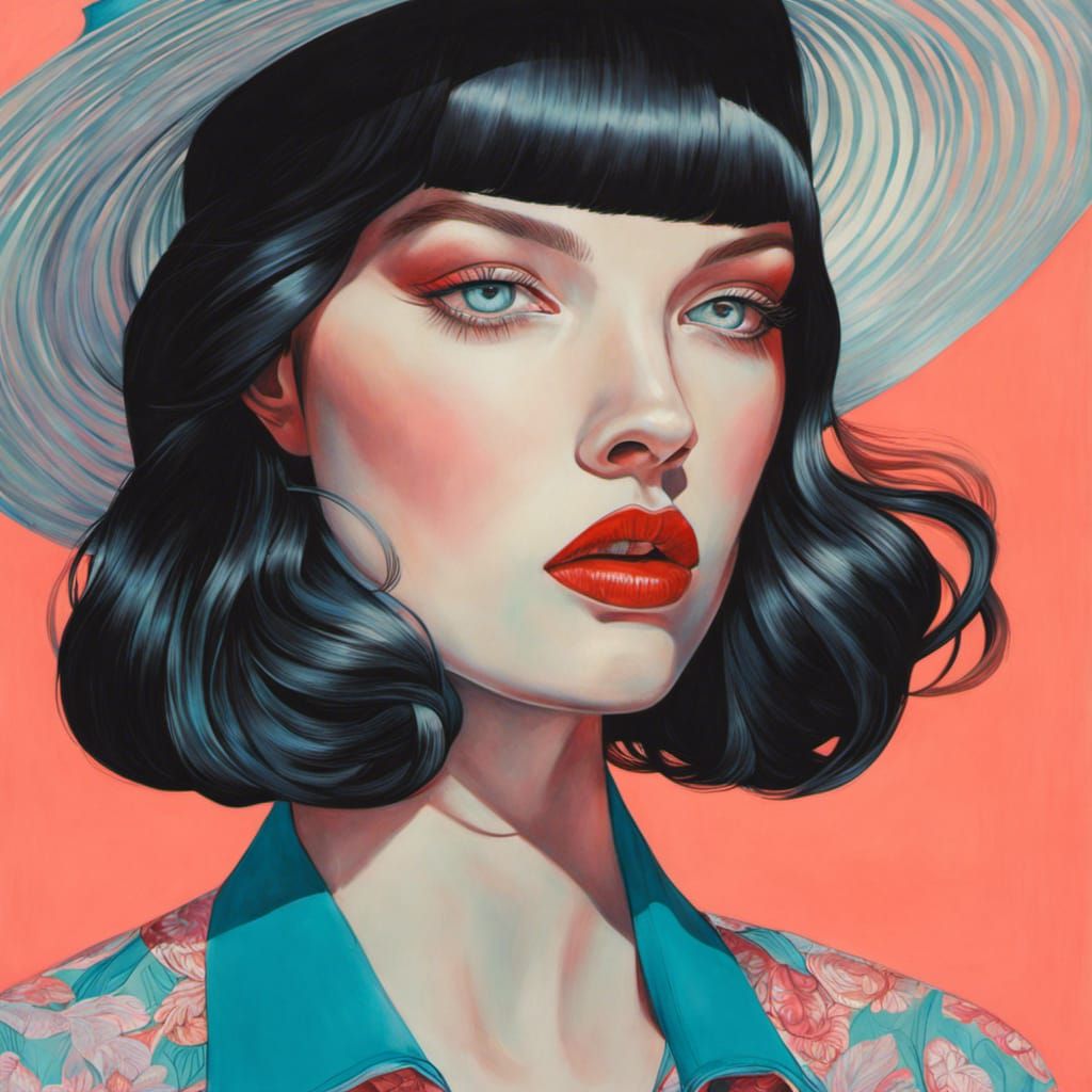 Girl By Martine Johanna