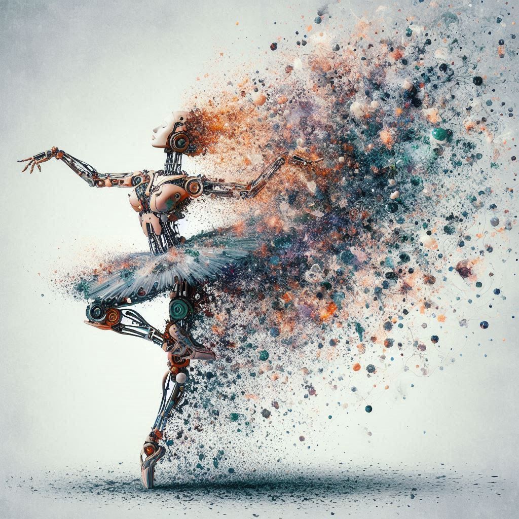 double exposure beautiful fantasy DALL-E 3 portrait landscap...