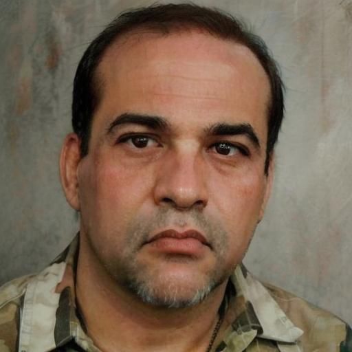 Hyperrealistic photographic image of the Colombian Salvatore...