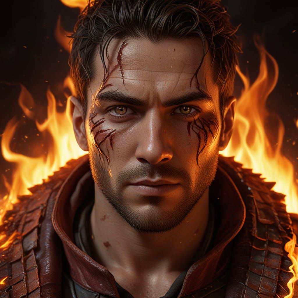 Burning Letters ENB: Hyper-Realistic Fire Art