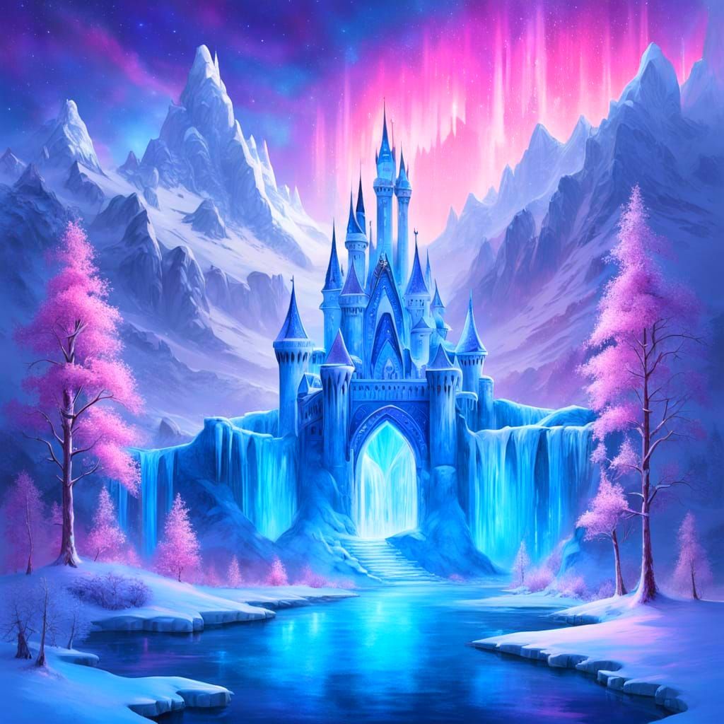 טירת קרח סגולה