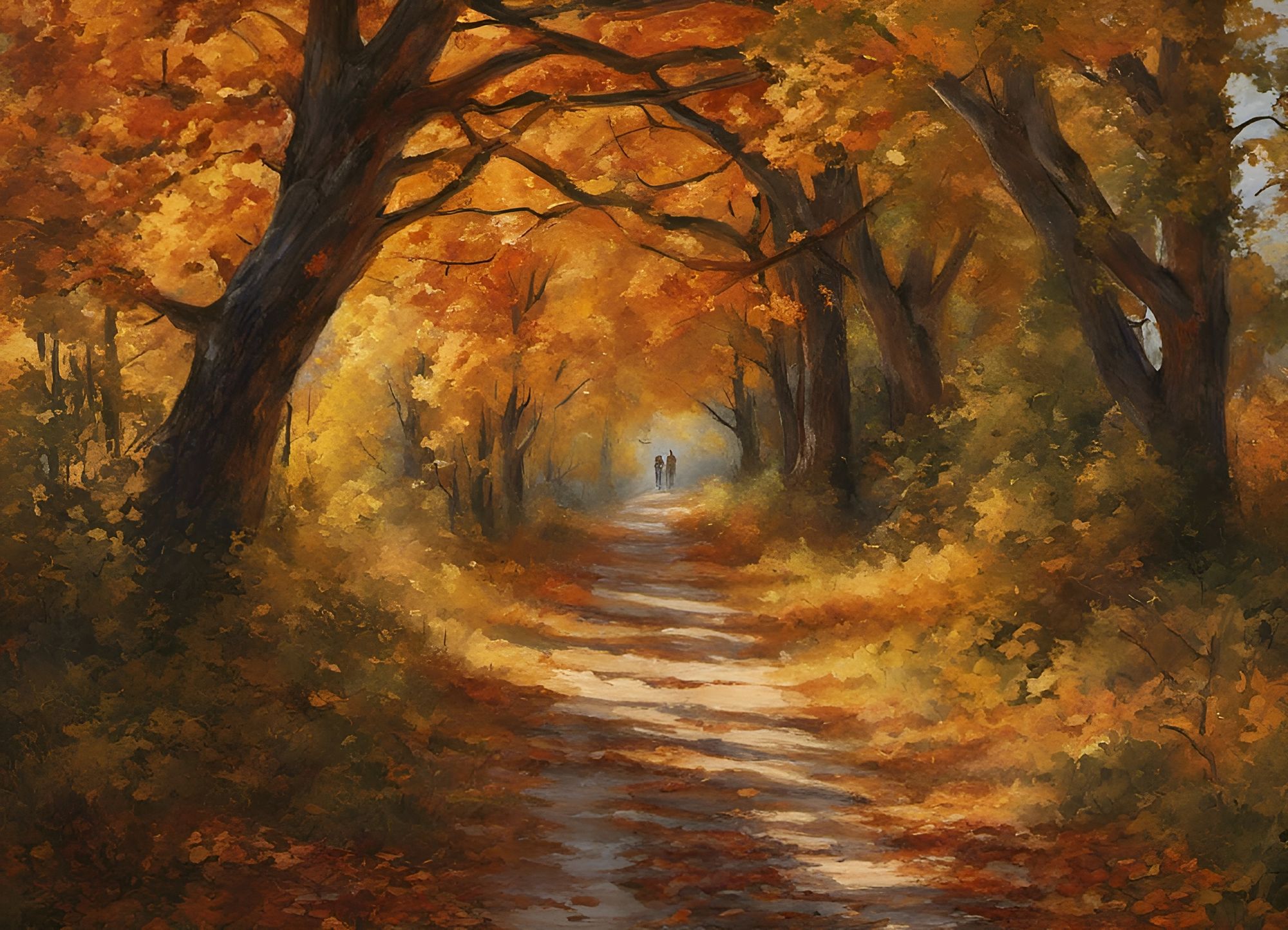 Rural Autumn Road II